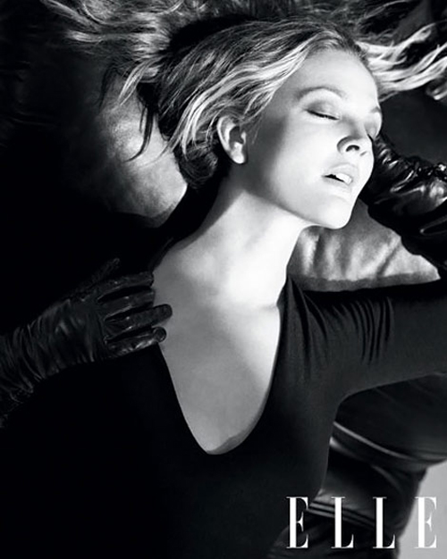 Drew Barrymore sulla copertina di ELLE Agosto 2010