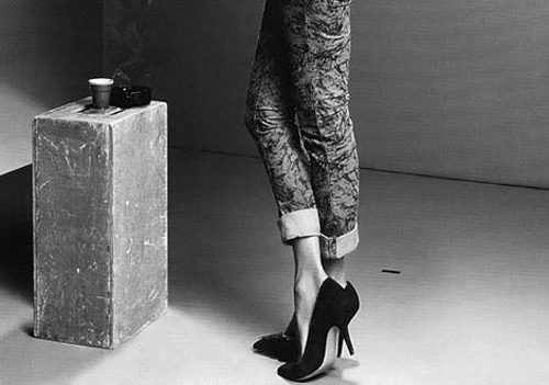Kate Moss per Isabel Marant Fall 2010 - anteprima campagna 