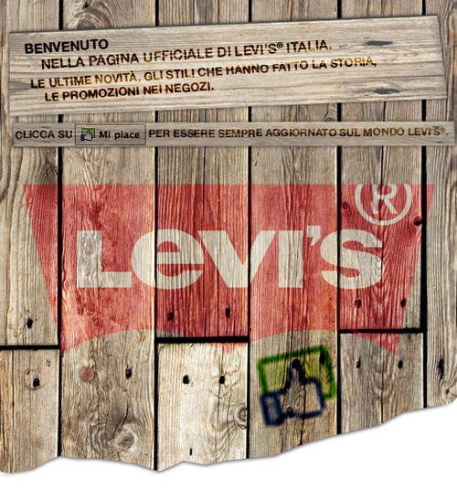 Levi's: adesso la moda passa anche da facebook