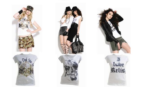 Relish, collezione Tshirt autunno inverno 2010/2011