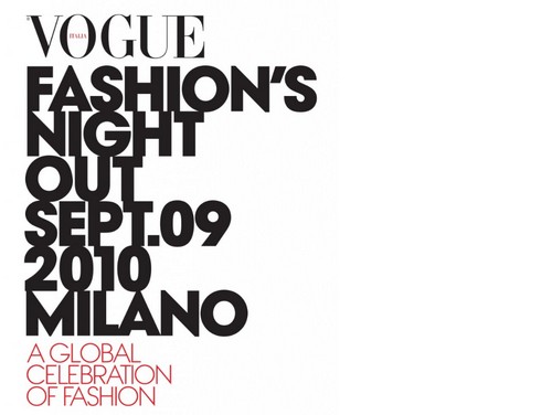 Vogue Fashion’s Night Out di Milano, gli appuntamenti
