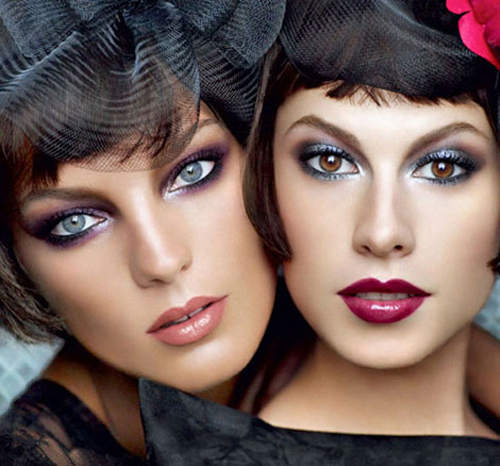 Make Up autunno inverno 2010-2011 nella campagna Lancome