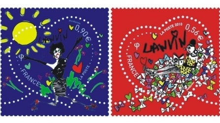 Lanvin, un francobollo per i 120 anni
