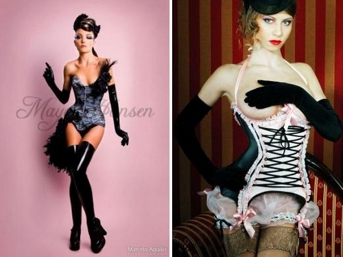 Maya Hansen, corsetto e seduzione