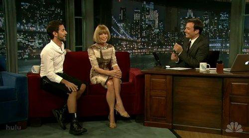 Anna Wintour e Marc Jacobs show 