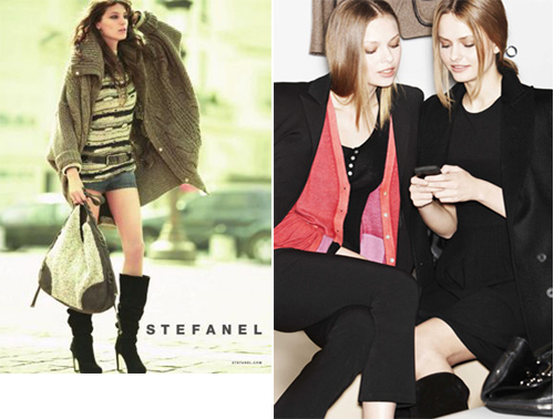 Stefanel donna collezione autunno inverno 2010 2011 