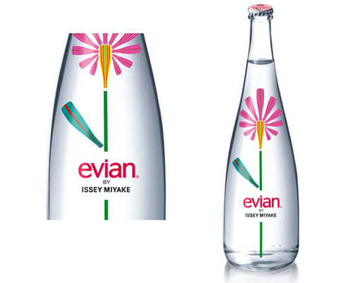 Anche Issey Myake per acqua Evian ®