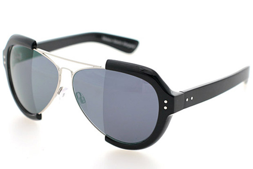 Occhiali da sole Martin Margiela: linea 8 Hybrid Aviator Sunglasses