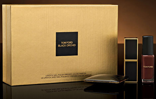 Idee regalo Natale 2010: la trousse Tom Ford’s Black Orchid Makeup