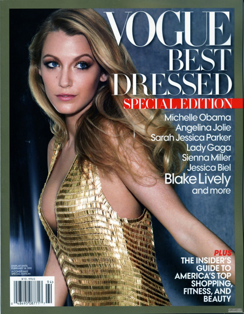 Blake Lively tra le 10 donne più fashion su Vogue Best Dressed, parola di Anna Wintour