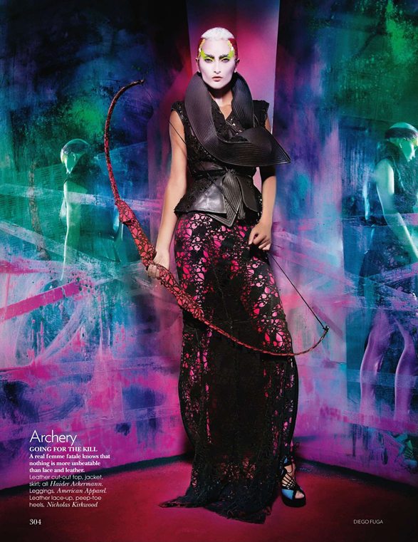 Vogue India ed i colori di Diego Fuga