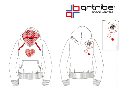 La prima digital wear QRTribe, una capsule collection in limited edition per t-share
