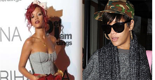 Rihanna brunette, il nuovo look dell’inverno 2011?