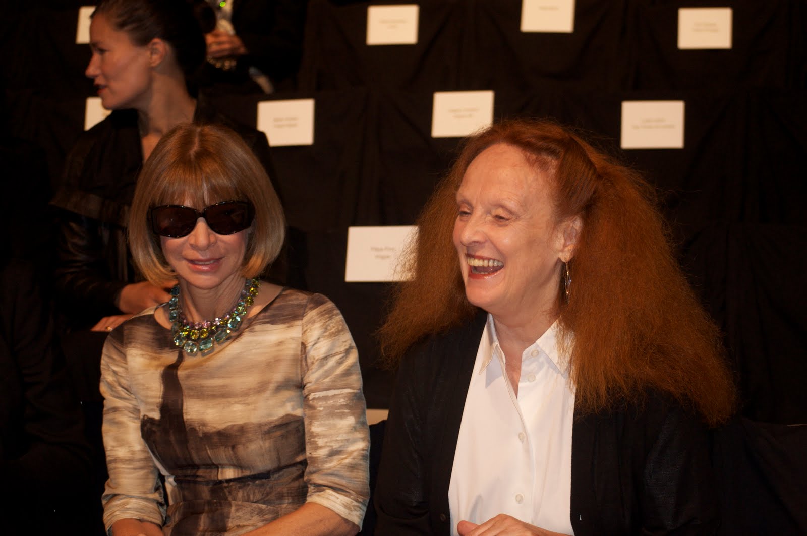 L'omaggio di Candy a Anne Winthor e Grace Coddington