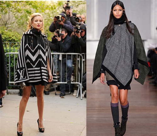 Tendenze moda 2011: viva il Poncho! 