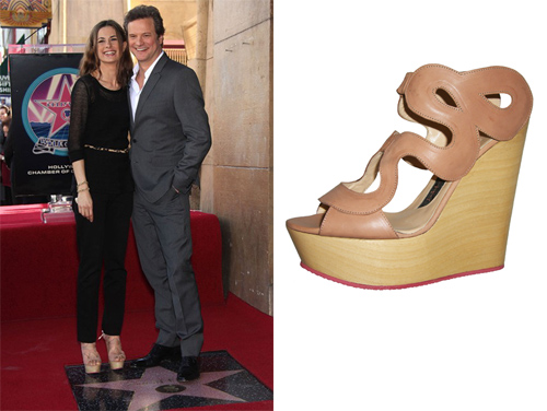 Rizieri Maty p/e 2011 sul red carpet di Hollywood con Livia Firth 