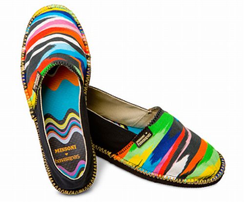 Missoni e le infradito Havaianas