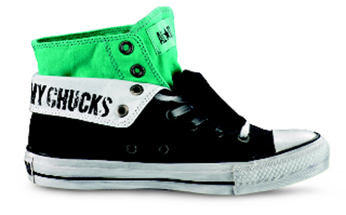 Sneakers regine della p/e 2011 e Converse lancia il modello Two Fold 