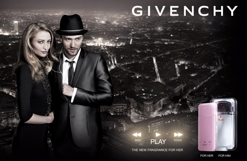 San Valentino 2011: concorso Givenchy Play For Her con Ethos Profumerie. Chi sarà il prossimo Justin Timberlake? 