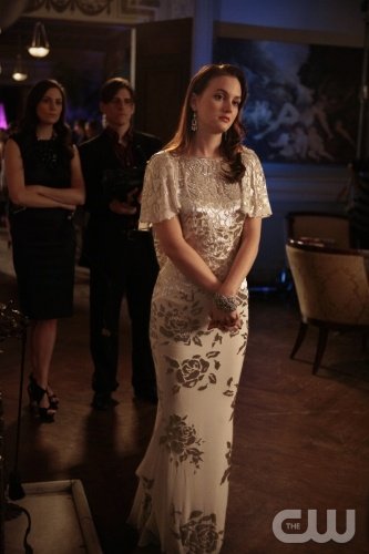 Gossip Girl: Blair con un vestito di Marchesa