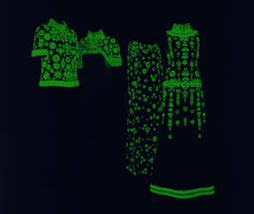 150 anni d’Italia: gli abiti fosforescenti di Roberto Capucci in mostra per Copyright Italia