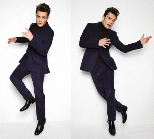 Ed Westwick, gli scatti per Gotham Magazine