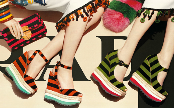 Prada e D&G: zeppe multicolor per un'estate al pop!