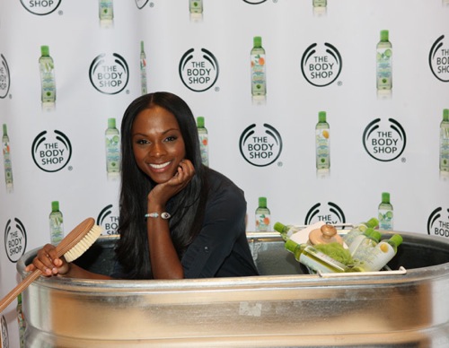 Tika Sumpter ambasciatrice di The Body Shop