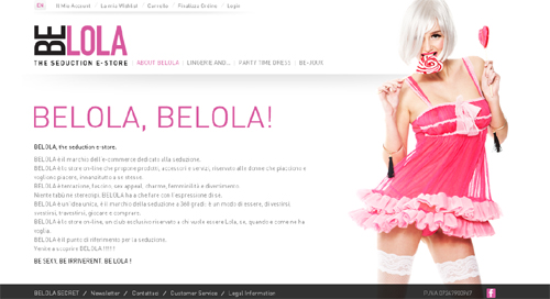 E’ nato Be Lola, nuovo sexy e-store per l’intimo burlesque/bondage e i look seduttivi