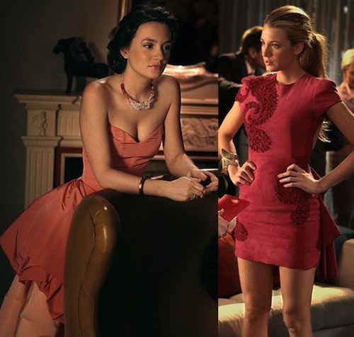 Gossip Girl: Blair e Serena vestono di rosa