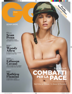 Bar Rafaeli a nudo su GQ nell’intervista in edicola oggi