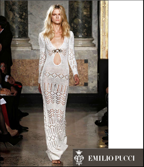 knitted dress emilio pucci