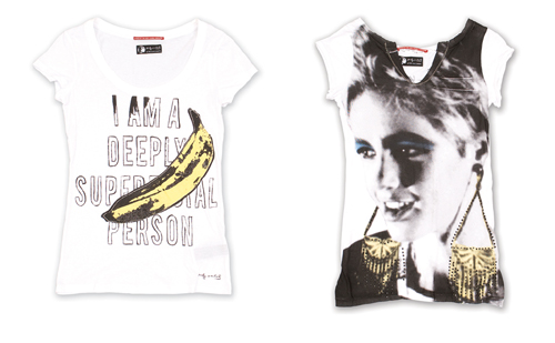 T-shirt Andy Warhol di Pepe Jeans, collezione p/e 2011 