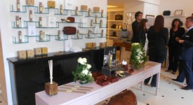 presentazione ufficiale della prima collezione di profumi marchiata Pineider, realizzati e distribuiti da ATELIER & DESIGN FRAGRANZE.