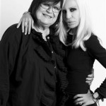 Margareta van den Bosch e Donatella Versace