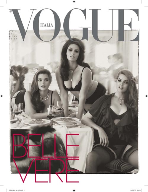 Belle Vere. Sulla copertina di Vogue Italia arrivano le donne Curvy