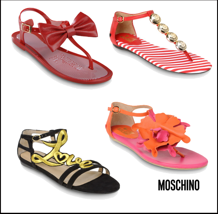 Moschino, infradito multicolor per un'estate comoda e glam!