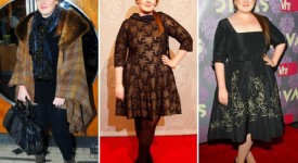 La cantante britannica Adele indossa Marina Rinaldi per gli Echo Awards di Berlino