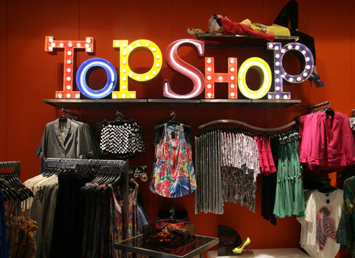 TopShop Temporary Store Secret a Londra