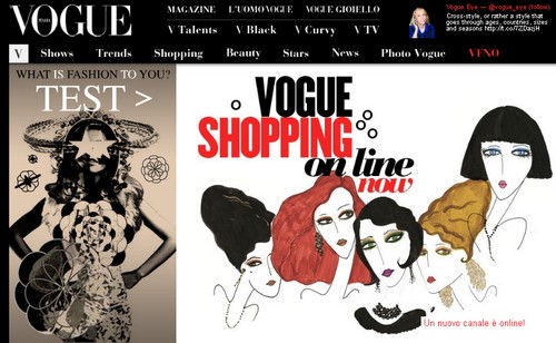 Vogue.it: un intero canale dedicato allo shopping