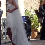 anja rubik sceglie emilio pucci per il suo abito da sposa