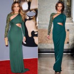 jennifer lopez veste emilio pucci collezione ai 2011 2012 ai BAFTA di Los Angeles