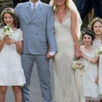 kate moss splendida sposa rock in John Galliano