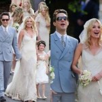 kate moss splendida sposa rock in John Galliano