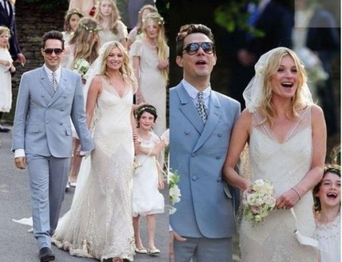 kate moss splendida sposa rock in John Galliano