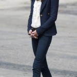 lo stile e gli outfits di kate middleton skinny jeans