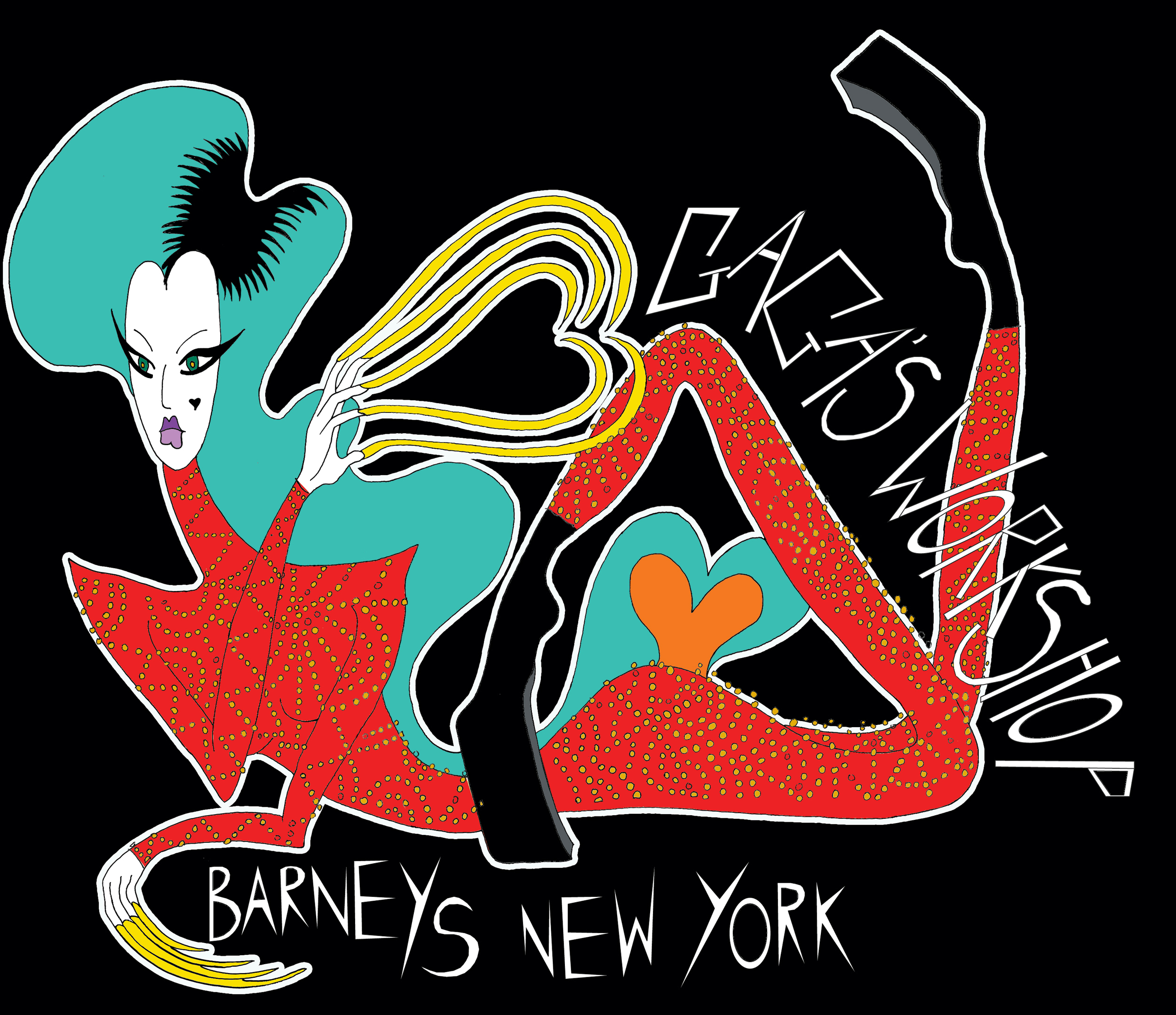 lady gaga new york barney madison avenue natale 2011