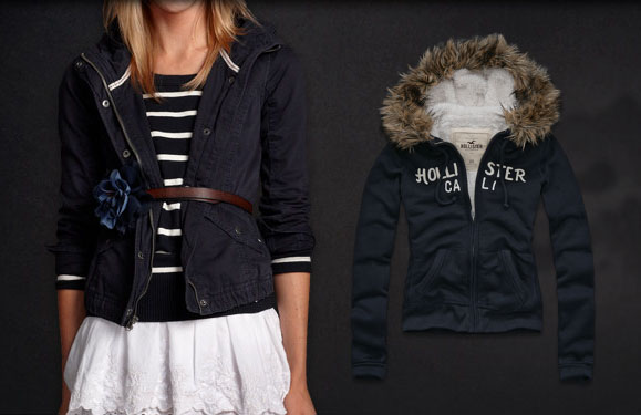 Hollister collezione a/i 2011 2012, casual chic