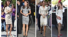 kate middleton moda collant effetto nudo