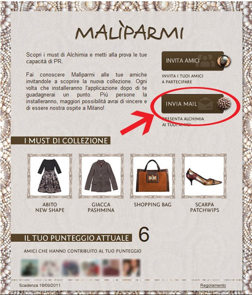 Diventa PR di Malìparmi e sarai ospite della Settimana della Moda a Milano!